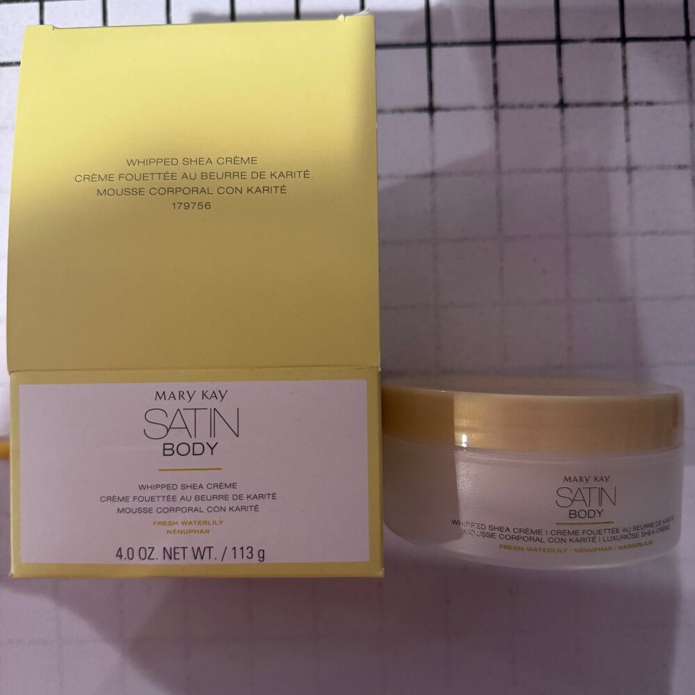 Mary Kay Satin Body whipped shea creme 4 oz